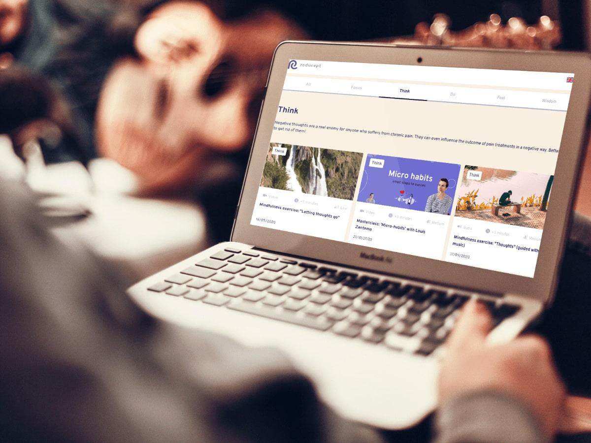 website mockup